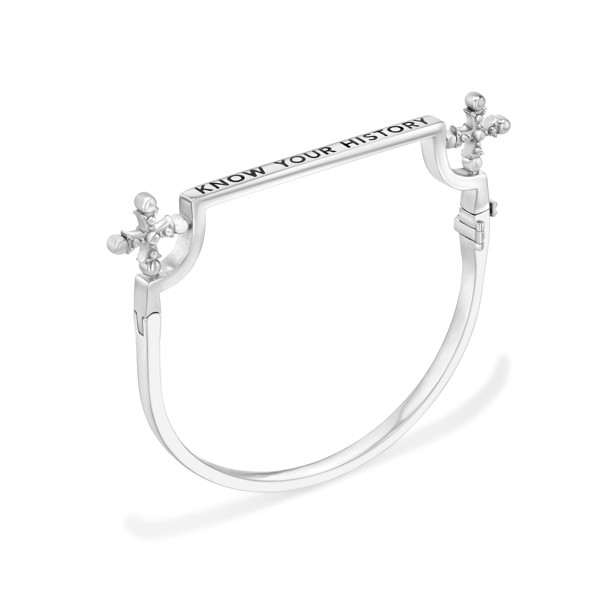 Know Your History Bracelet in Silver