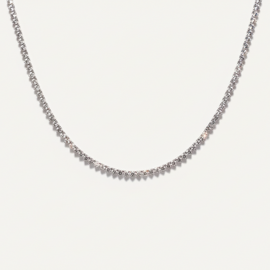 Glam Vision 13 ct. Triangular Diamond Necklace