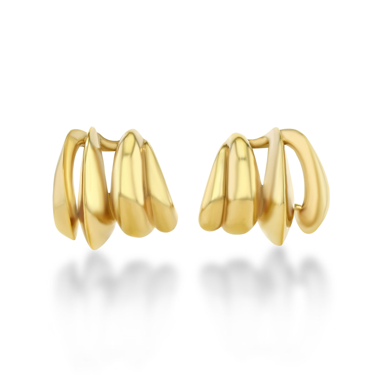 Currents Earring Cuff Set in Gold Vermeil