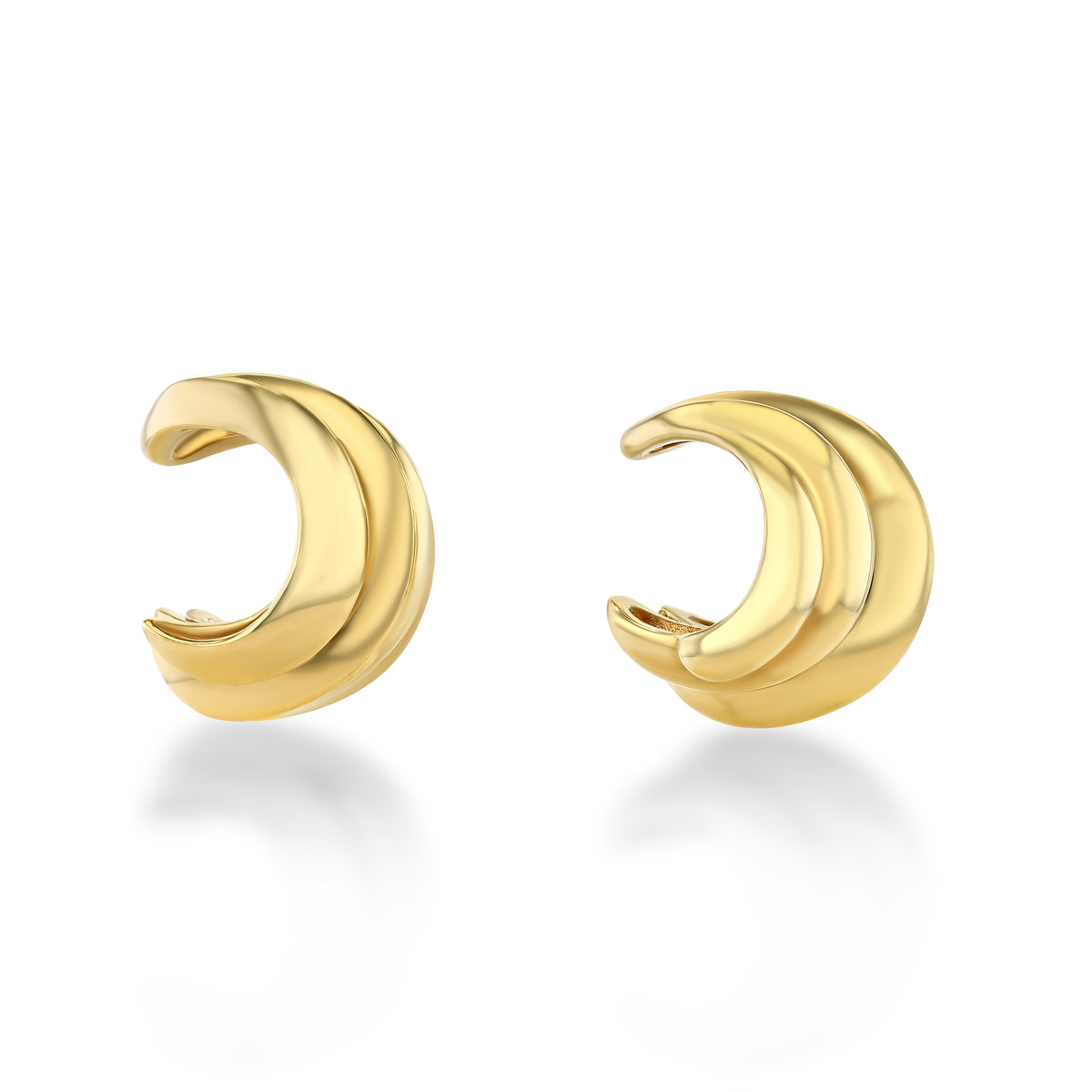 Currents Earring Cuff Set in Gold Vermeil
