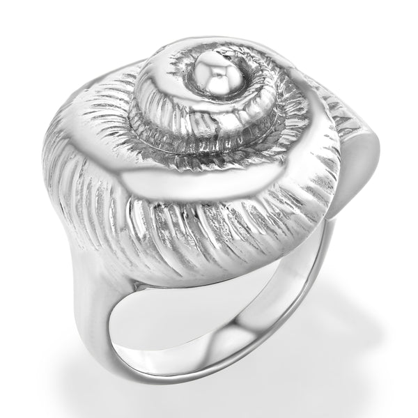 Free Tide Ring in White Rhodium