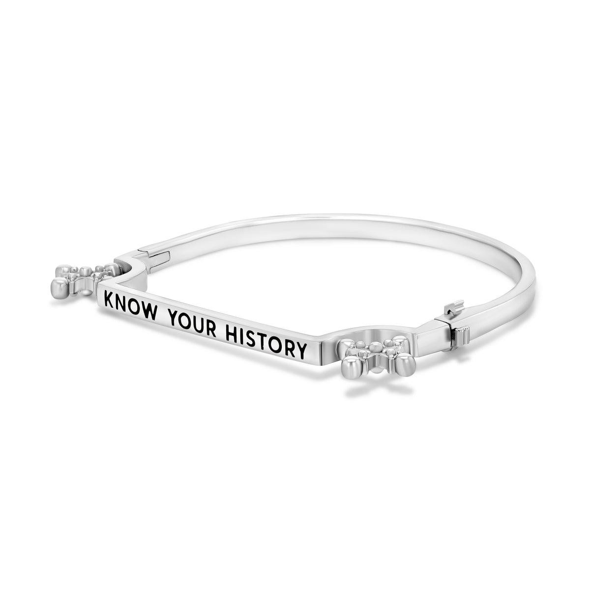 Know Your History Bracelet in Silver