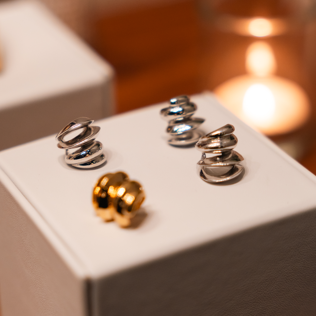 Currents Earring Cuff Set | Gold Vermeil