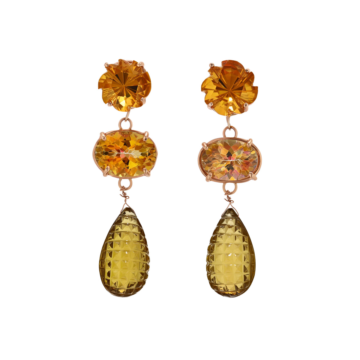 Remy Earrings | Solid Rose Gold