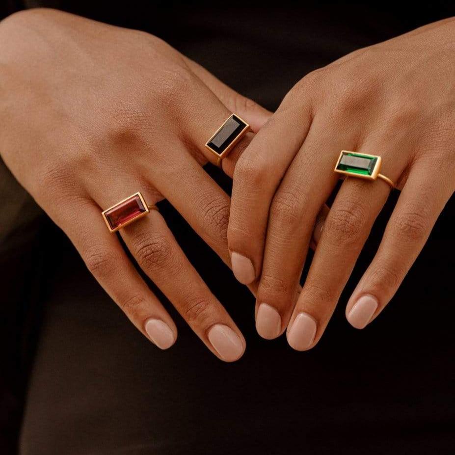 Adore Adorn Ring Gloria Ring in Matte Gold