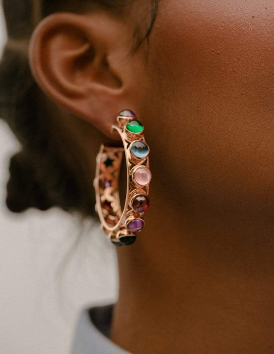 Options: Multi-Color Cabochon